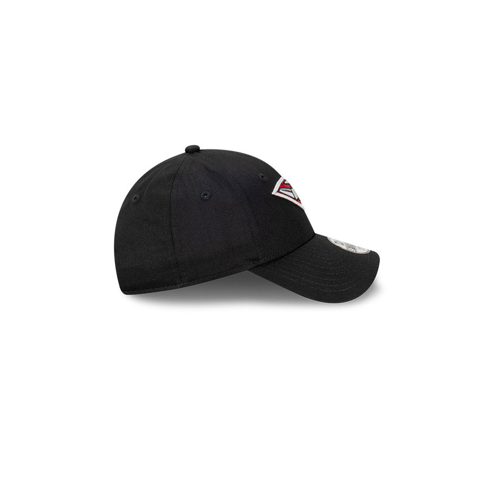 Essendon Bombers Kids Hat - AFL Official Team Colour Black 9Forty Kids Strapback Cap - New Era